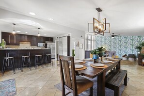 Spacious open floor plan