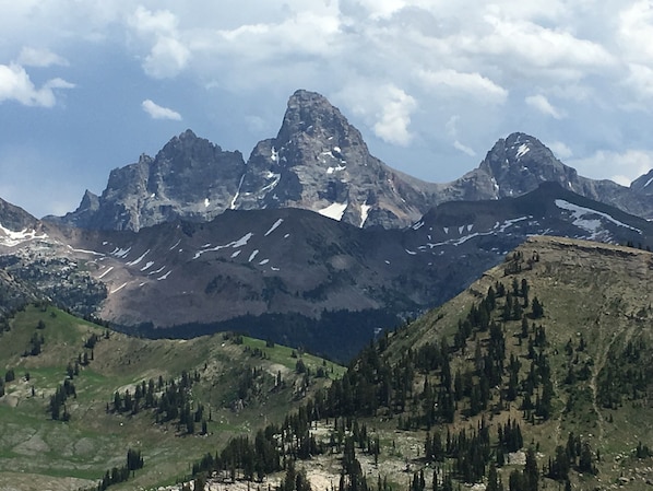 Enjoy the majestic views of the Grand Tetons!