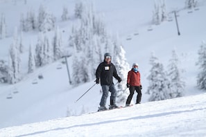 Enjoy the grandeur of skiing Grand Targhee!