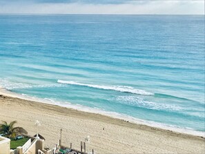 Vista a la playa o el mar