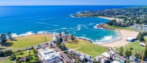 Oceanview Kiama located at front of new complex facing the beach opposite