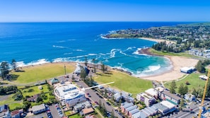 Oceanview Kiama located at front of new complex facing the beach opposite