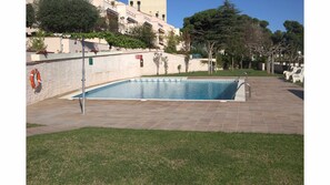 Vista da piscina,Piscina