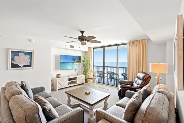 Living room with a great view