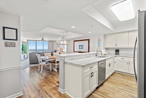 fully equipped kitchen