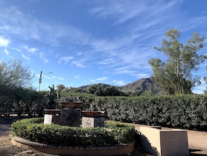Front Fountain looking towards Camelback