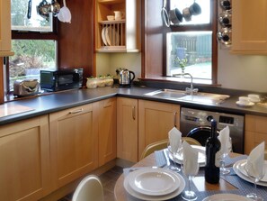 Well-equipped fitted kitchen | East Lodge, Islesteps, near Dumfries