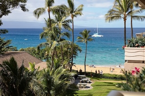 Beautiful ocean views from the lanai