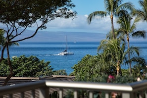 Beautiful ocean views from the lanai