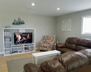 Living room with Smart TV