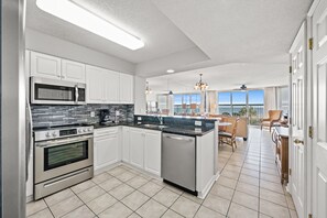 Fully equipped kitchen will help make meal prep a breeze. 