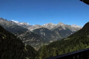 Blick von der Unterkunft