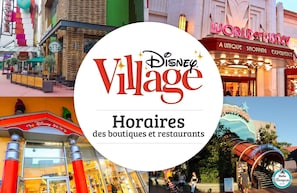 Disneyland Paris boutiques and area