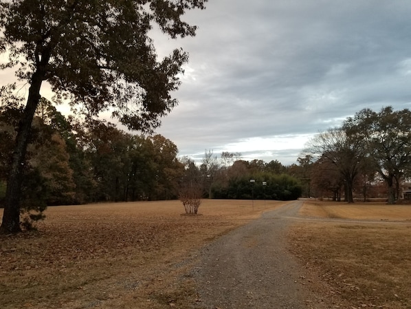 View from home back to the street