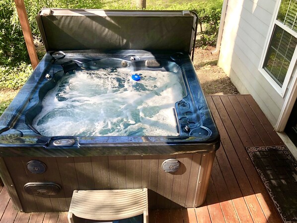 Bubbelpool utomhus