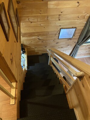 Stairs to loft bedroom 