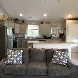 Spacious open floor plan