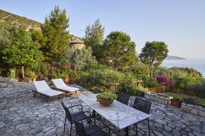 morning view of the terrace