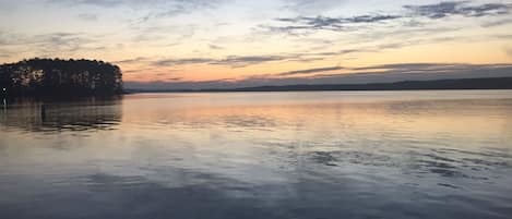 Breathtaking view looking towards Texas Island and Louisiana.