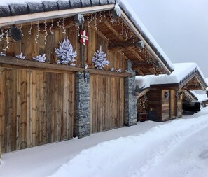 Chalet côté nord entrée principale 