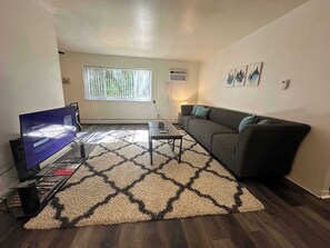Large, open, and comfortable living space