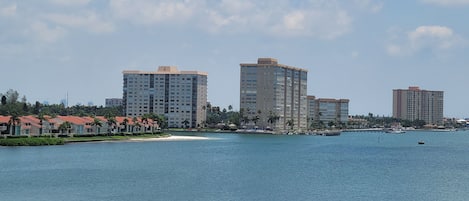 Water view from Living room