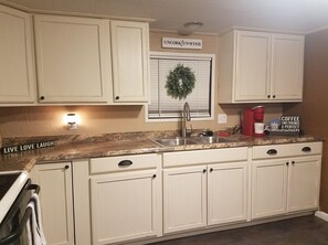 Newly renovated kitchen