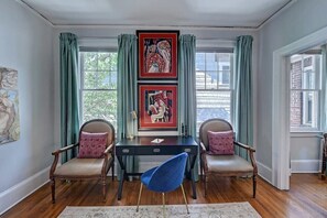 Office nook with natural lighting