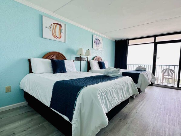 Recharge in a quiet, thoughtfully styled beds with everything you need for a good night’s sleep.

