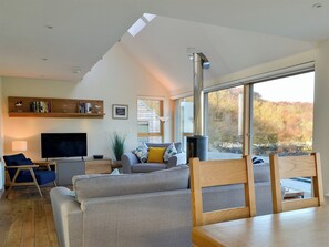 Bright and airy open plan living space | Rowan House, Carbost, near Portree