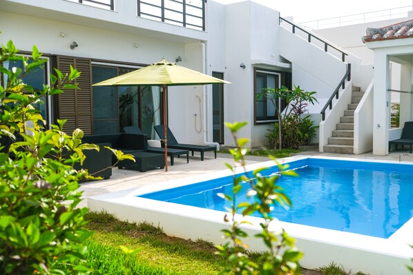 Takterrasspool