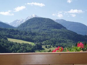 Ferienwohnung 1 Hoher Göll für 1 - 2 Personen-Ferienwohnung Hoher Göll Aussicht