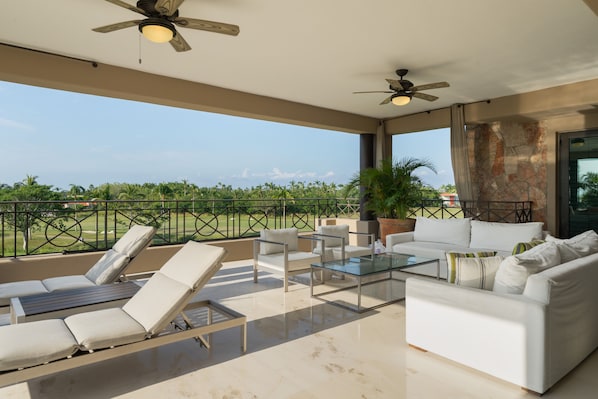 Sunbathe from your Private Terrace