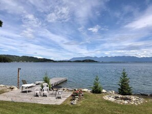 Old Goat Inn Dock and view