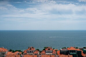 Vista para a praia ou o mar