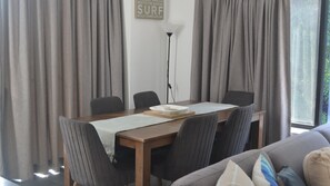 Dining area.