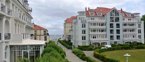 Blick von der Wohnung zur Ostsee