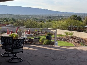 Main Garden viewed from the patio.