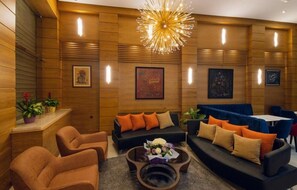 Sitzecke in der Lobby