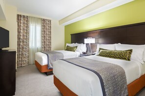 Fall asleep in our cozy bedroom.