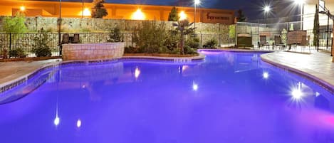 You'll love to swim laps in the seasonal pool.