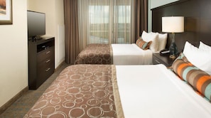 Get a good night's rest in the cozy bedroom.