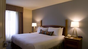 Get a peaceful night sleep in our cozy bedroom.