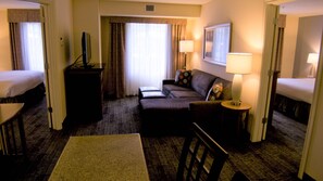 Relax and rejuvenate in the cozy living room.