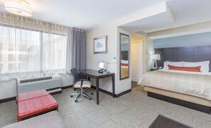 Drift to sleep in a comfortable bed after a wonderful day outside.