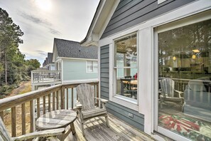 Private Deck & Balcony | Outdoor Dining | 3-Story Condo