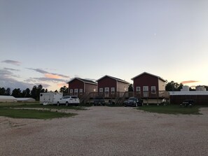 How can you not love that sky!? - View of Cabin #6 (farthest on left)