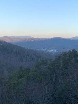 View from deck