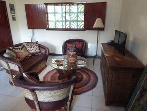 Living Room Area with TV
