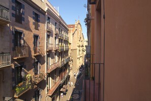 Utsikt mot gatan